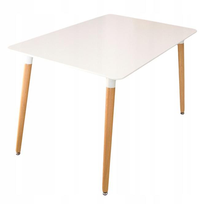 Stôl Bergen 100 Biely,2