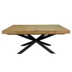 Rozkladací stôl St-07 140/180x80cm dub uzlový