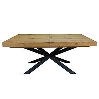 Rozkladací stôl St-07 140/180x80cm dub uzlový