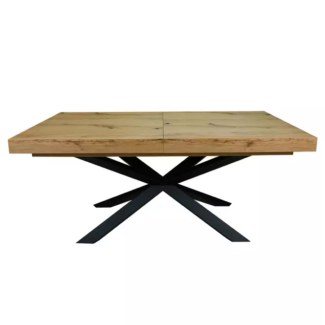 Rozkladací stôl St-07 140/180x80cm dub uzlový