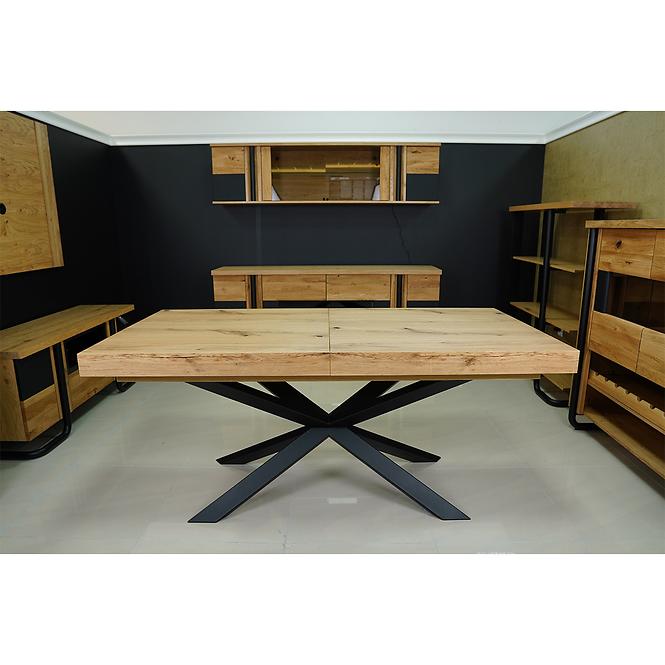 Rozkladací stôl St-07 140/180x80cm dub uzlový,2