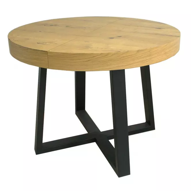 Rozkladací stôl St-971 100/140x100cm dub uzlový