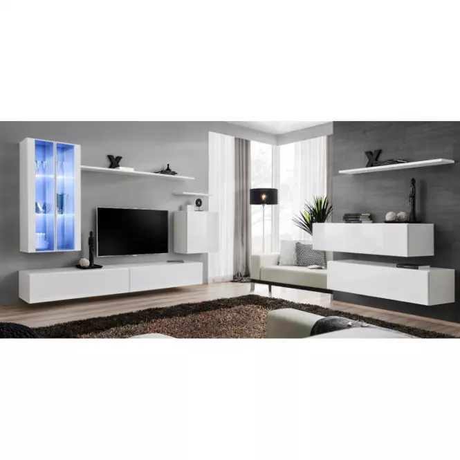 Komoda+Polička Switch Sb II Biely,13