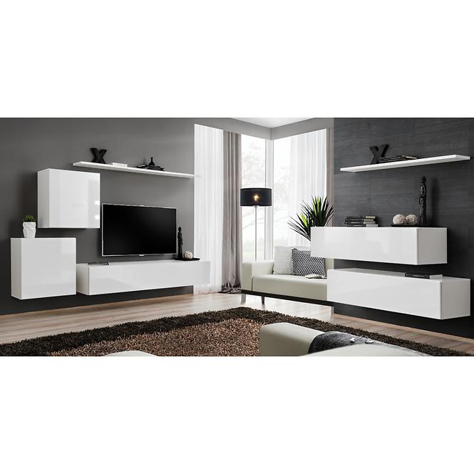 Komoda+Polička Switch Sb II Biely