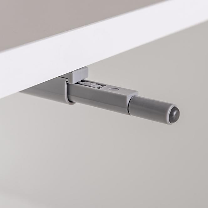 Komoda+Polička Switch Sb II Biely/Čierna /Biely