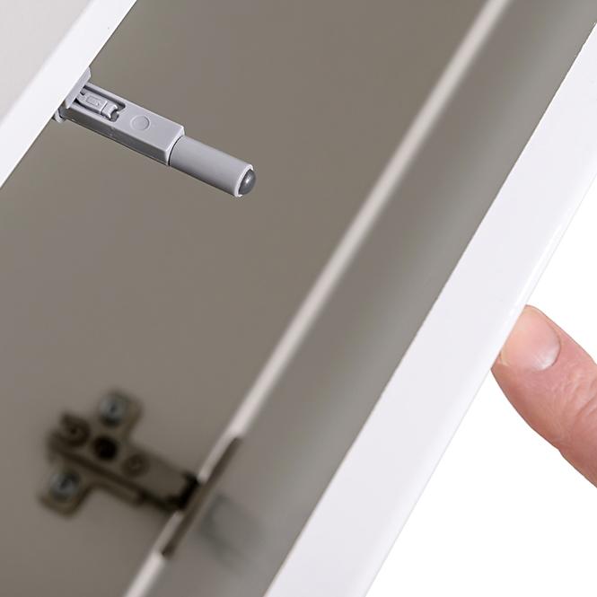 Komoda+Polička Switch Sb II Biely/Čierna /Biely