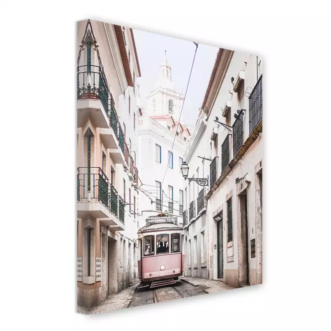 Canvas 60x80 St595 Pink Tram