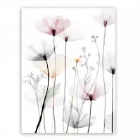 Obraz na plátne 60x80 cm St543 Modern Poppy 1