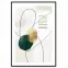 Obraz Artbox Digi 50x70 Ab110 Green Shape
