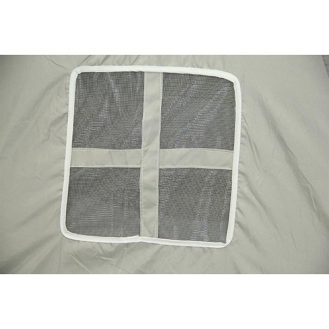 Detský stan Teepee sivo-modrý/hviezdy