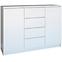 Komoda 2D4S 120 biela mat