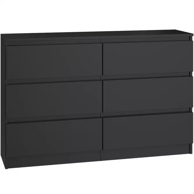 Komoda Malwa M6 120 čierna