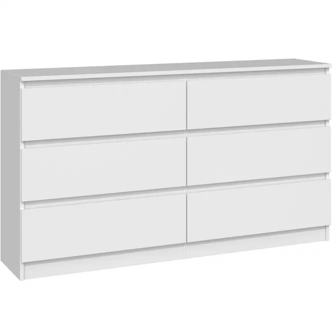 Komoda Malwa M6 140 Biely