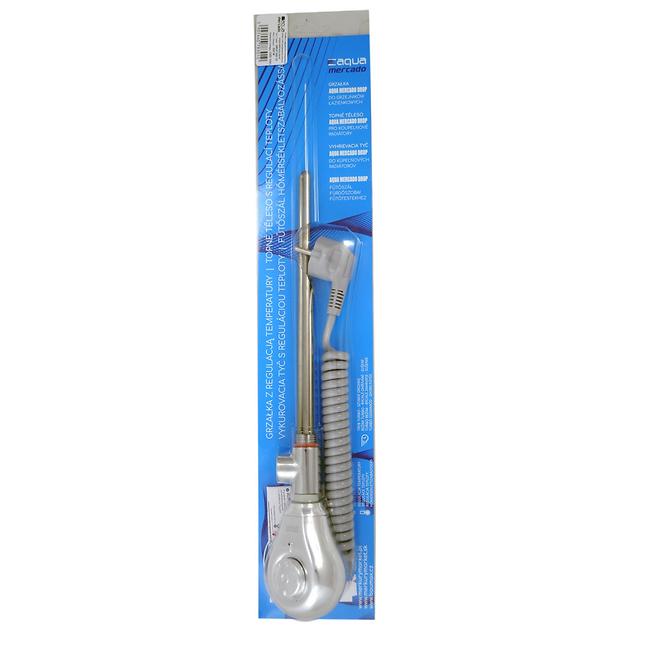 Výhrevné teleso Drop 1200W 1/2˝ chróm