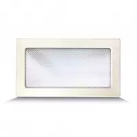 Komínová mriežka 17X30 biela