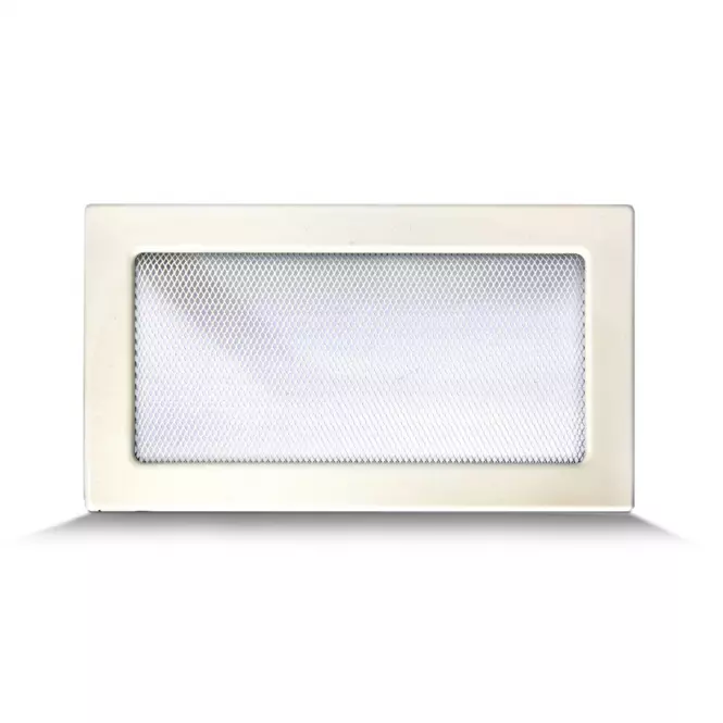 Komínová mriežka 17X30 biela