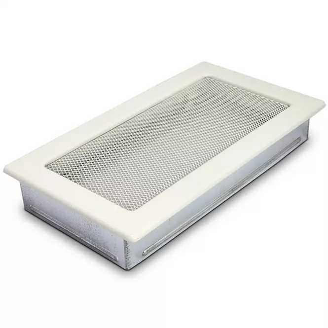 Komínová mriežka 17X30 biela