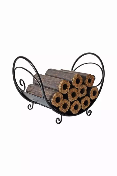Kôš na drevo KS-13 čierne