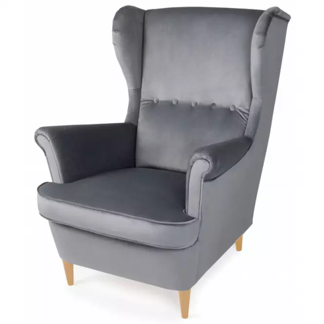 Kreslo Royal Bluvel 14/prírodné,4