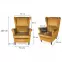 Kreslo Royal Bluvel 68/venge,5