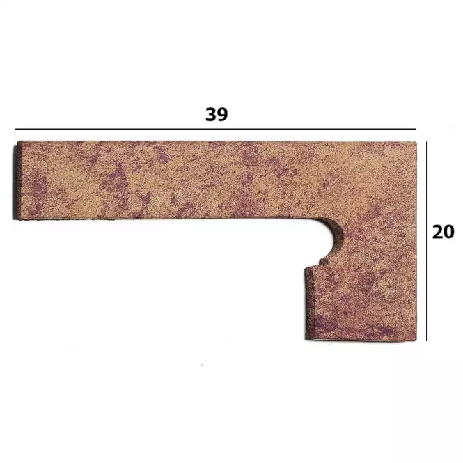 Sokel Zanq. Jasper marron prawy 39/20