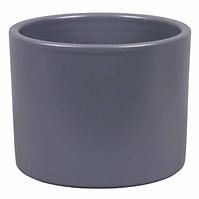Obal na kvetináč  ZEUS PALETE keramický matný tmavosivý  32 cm