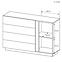 Komoda Arco D4S biela+dub grandson,4