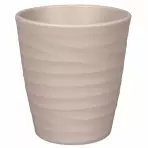 Obal na kvetináč WAVE ORCHID vlny keramický matný