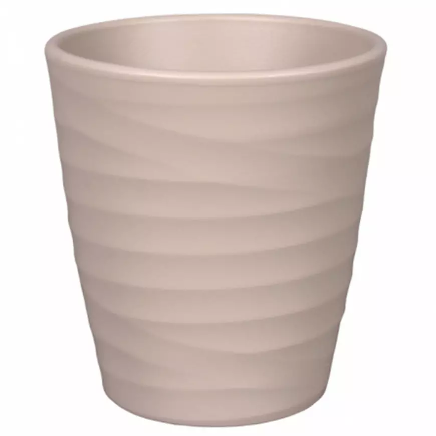 Obal na kvetináč WAVE ORCHID vlny keramický matný