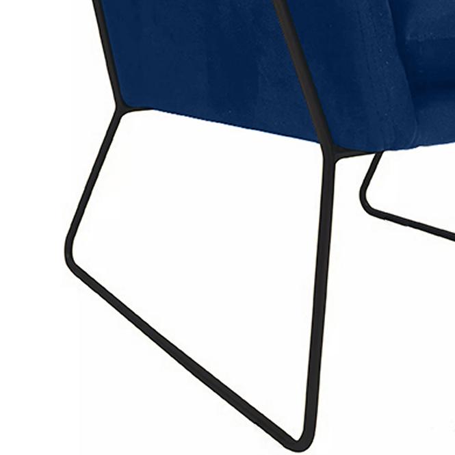 Kreslo Milan Bluvel 86/čierna