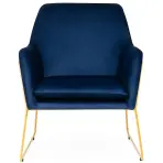 Kreslo Milan Bluvel 86/zlate