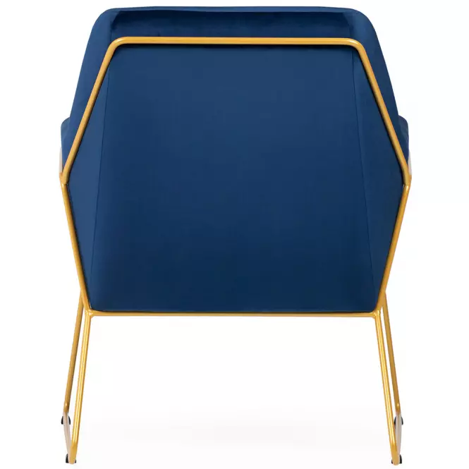 Kreslo Milan Bluvel 86/zlate
