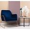 Kreslo Milan Bluvel 86/zlate,9