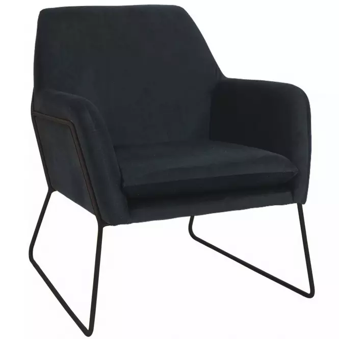 Kreslo Milan Bluvel 19/čierna