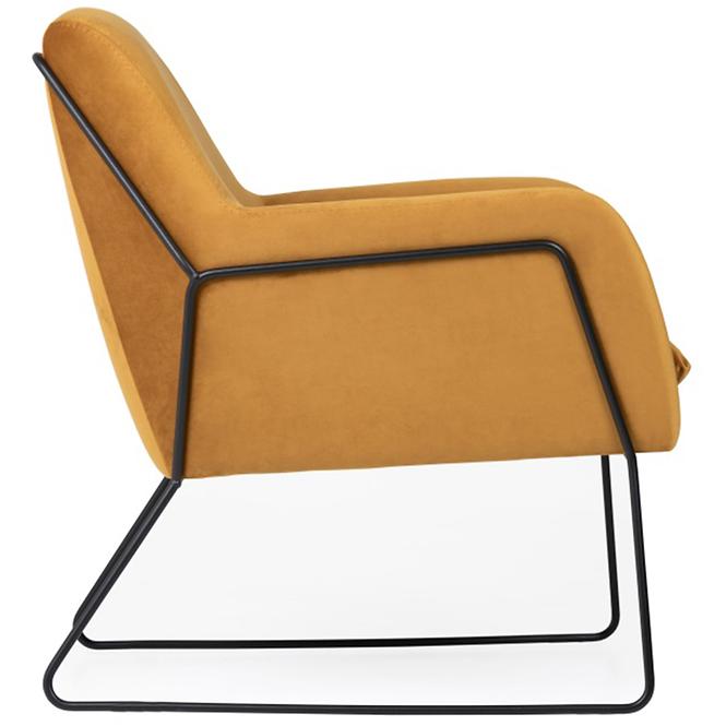 Kreslo Milan Bluvel 68/čierna,4