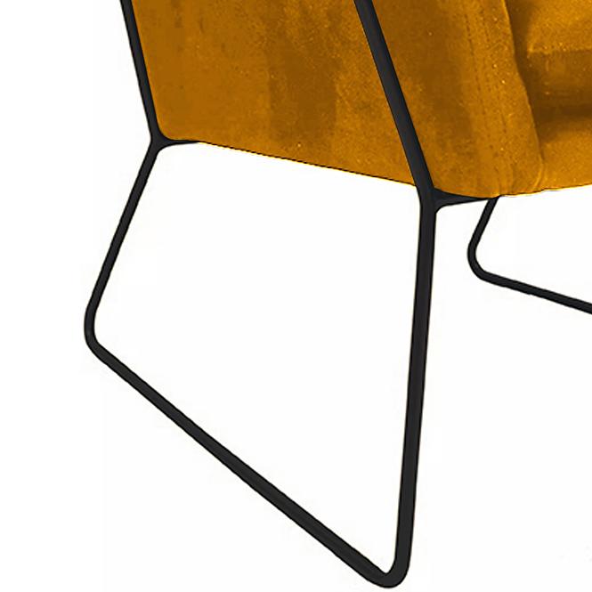 Kreslo Milan Bluvel 68/čierna,5