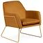 Kreslo Milan Bluvel 68/zlate,2