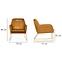 Kreslo Milan Bluvel 68/zlate,8