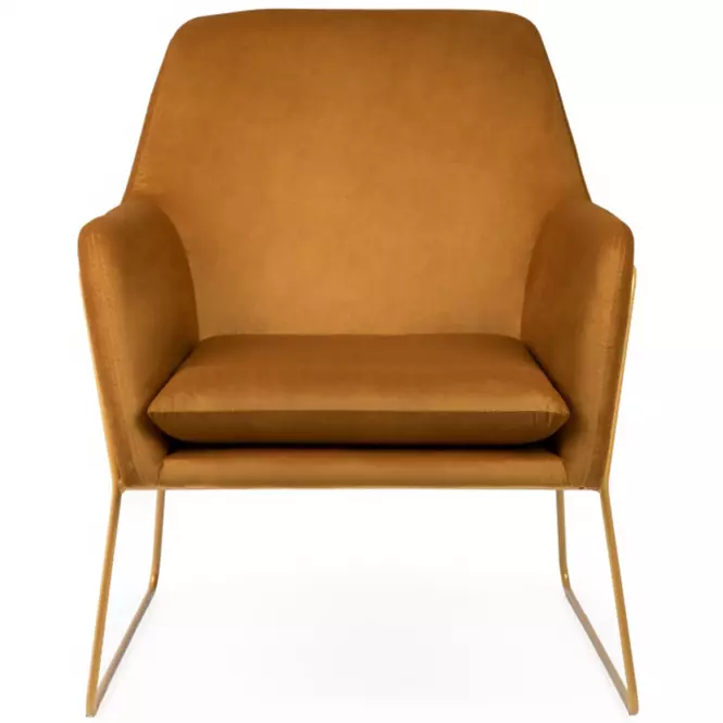 Kreslo Milan Bluvel 68/zlate