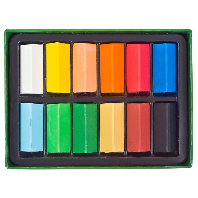 Suchý pastel Cricco kpl.12-farieb.,3