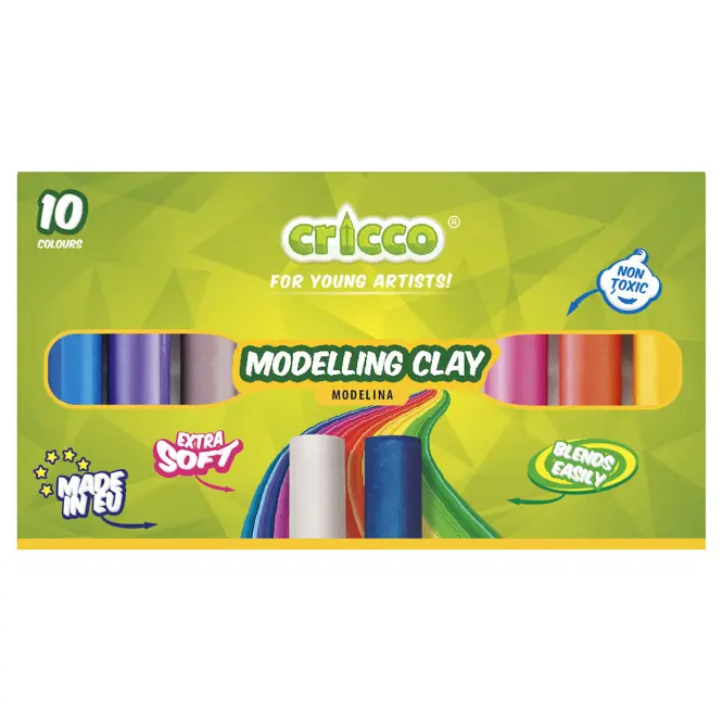 Modelovacia hmota Cricco 10 farieb