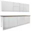 Kuchynská linka Gardena White 260 lakované,2