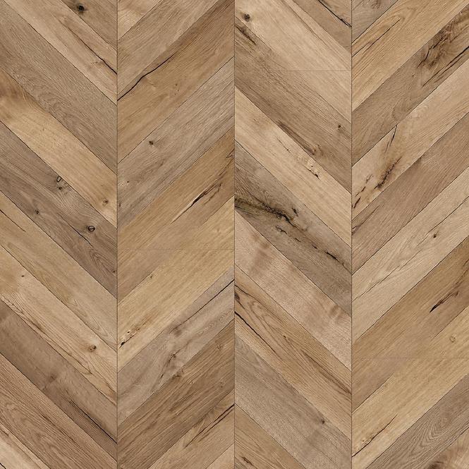 Vzorka laminátovej podlahy chevron Dub Fortress Rochesta 8mm AC4 K4378