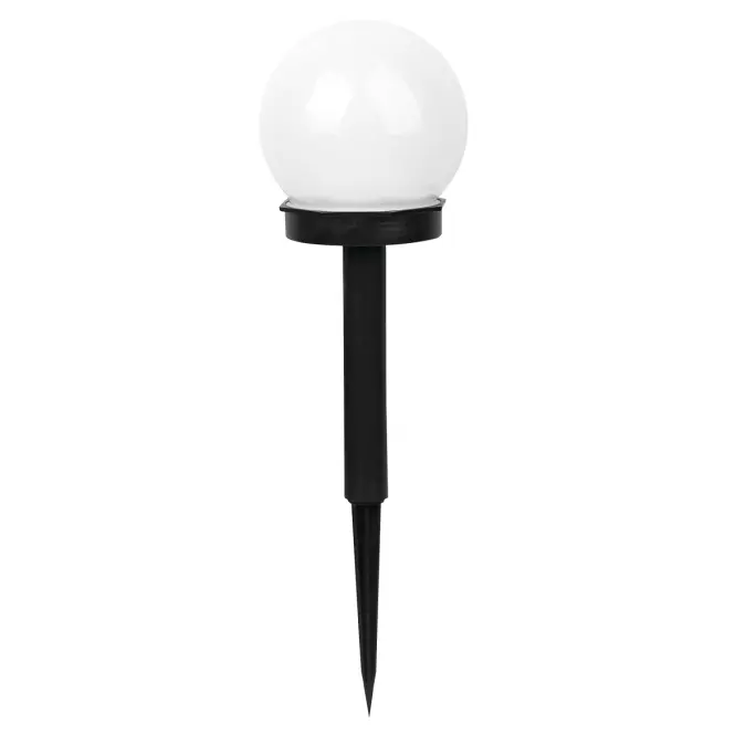 Solárna lampa guľa GLS234 biela