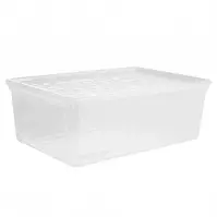 Box na topánky Basic Box s klapkou