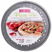 Forma na pizzu 33x2,5cm mramorová