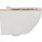 Závesná WC misa Alice II Slim white so sedadlom,2