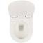 Závesná WC misa Alice II Slim white so sedadlom,3