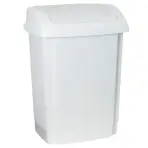 Odpadkový kôš Swing 15 l biely