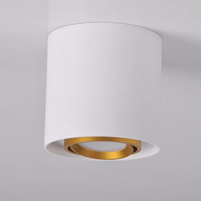 Lampa Eger 313966 Biele a zlaté GU10 LW1,4
